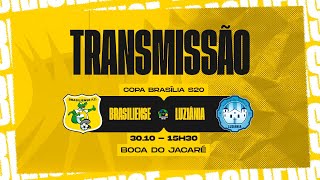 BRASILIENSE X LUZIÂNIA  COPA BRASÍLIA  PRIMEIRA RODADA [upl. by Merilyn]