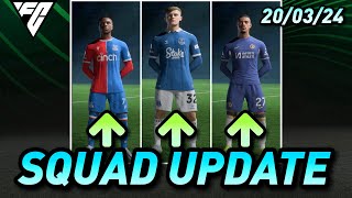 NEW FC 24 CAREER MODE SQUAD UPDATE 200324 [upl. by Renato]