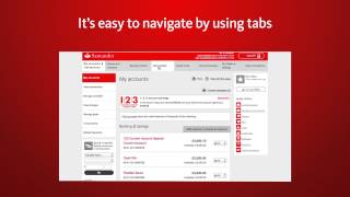 Santander Online Banking – View navigate and transact with the My Accounts homepage [upl. by Zela]