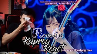 ROSELIA  Rausch 11th Live english subs  Kuproy React 17 [upl. by Colwen316]