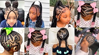 Cute And Fun Braids For Kids 2023  The Hottest Trends Of 2023  Hairstyles For KidsGirls [upl. by Lugo451]