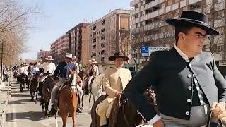 Cabalgata en Córdoba por el día de Andalucía 2022 España  Desfile de caballistas [upl. by Weisbart813]