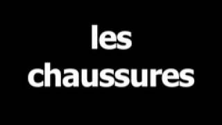 French word for shoes is les chaussures [upl. by Farny462]