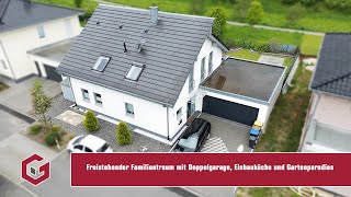 Neuwertig u großzügig Freistehender Familientraum mit Doppelgarage Einbauküche und Gartenparadies [upl. by Dikmen]