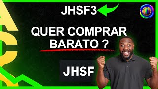 NOVA OPORTUNIDADE DE COMPRAR BARATO AÇÃO DA JSHF VALE A PENA INVESTIR  jhsf3 [upl. by Adnowat]