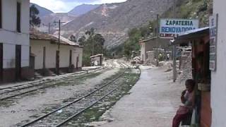 Huancayo to Huancavelica by train in Peru [upl. by Eenot]