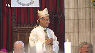 Messe dordination épiscopale de Mgr Olivier de Cagny évêque dÉvreux [upl. by Eybba]