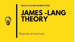 James Lang theory of emotionMalayalamTheories of emotion [upl. by Haya]