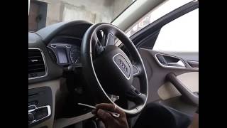 Audi Q3 audio system removing [upl. by Mahmud]