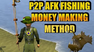 OSRS P2P AFK FISHING MONEY MAKING METHOD 2021 [upl. by Rosenblum618]