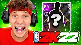 My First NBA 2K22 Pack Opening Was INSANE [upl. by Kelby853]