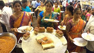 Lavish South Indian Wedding Reception Buffet  Amazing Food Zone [upl. by Ytirahs]