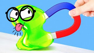 4 UNBELIEVABLE EXPERIMENTS WITH SLIME YOU HAVE TO TRY [upl. by Reeta]