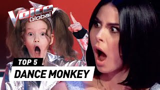 Incredible quotDANCE MONKEYquot covers in The Voice Kids [upl. by Namor]