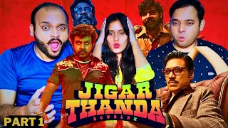 Jigarthanda DoubleX  Full Movie Reaction  Part 1  Raghava Lawrence SJ Suryah  Karthik Subbaraj [upl. by Nalo]