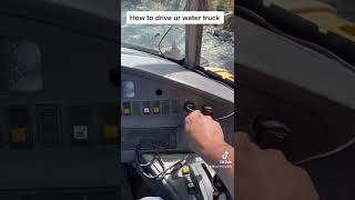 How to operate a water truck tutorial￼ [upl. by Krahling]