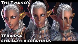 TERA PS4  Character Creation Cute Female Castanic 4 [upl. by Assennej]