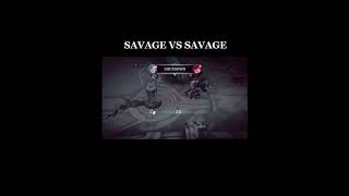 Savage vs savage mobilelegends ml mlbb savage shortvideo short [upl. by Anelhtak493]