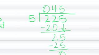 Long division without decimals [upl. by Assiroc889]