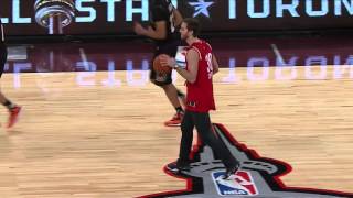 NBA AllStar 2016  Dunk Elite  Jordan Mission Impossible Kilganon [upl. by Anaeirb]