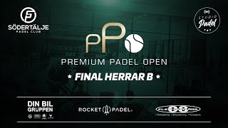 Premium Padel Open  Final Herrar B [upl. by Ellerd]