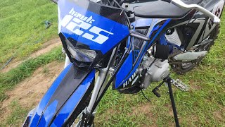 powersportsmaxcom hawk 125cc dirt bike and 5 things I hate about it [upl. by Iinde10]