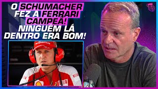 RUBENS BARRICHELLO REVELA os SEGREDOS dos CARROS FÓRMULA da FERRARI [upl. by Airbmat]