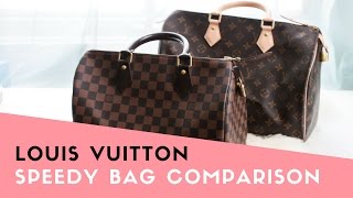 LV Speedy Bag Comparison Mono 35 vs DE 30 [upl. by Keifer]