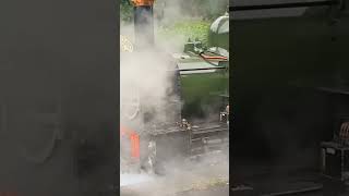 Welshpool and Llanfair Railway Steam Departure [upl. by Rondon158]