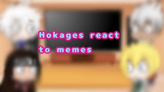 hokages react to memes dos irmãos uzumaki gacha club [upl. by Eimile966]