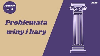 Matura ustna Problematyka winy i kary  Mitologii Jana Parandowskiego [upl. by Llahsram]