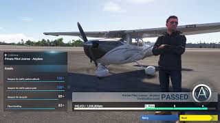 MSFS24 Part 2 Game Is Working PPL Test and First Flight msfs24 [upl. by Serilda796]