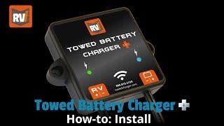 RVi HowTo Towed Battery Charger Plus for flat towing Installation [upl. by Collie102]