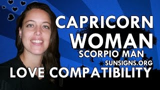 Capricorn Woman Scorpio Man – An Interesting amp Intellectual Match [upl. by Meghan203]