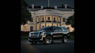 Cool Black Cadillac Escalade parked at the White House [upl. by Renaxela420]