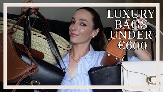 Affordable luxury handbags under €600  £600  Best Mid Range Designer Bags with discount codes 2023 [upl. by Aserehs]