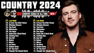 Country Music 2024 Playlist  Chris Stapleton Morgan Wallen Sam Hunt Lee Brice Jordan Davis [upl. by Norda]