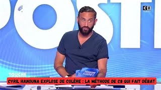 Cyril Hanouna Explose de Colère  La Méthode de C8 Qui Fait Débat [upl. by Townshend65]