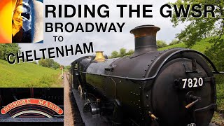 Riding The Gloucestershire amp Warwickshire Steam Railway Broadway to Cheltenham Race Course amp Back [upl. by Hadeehsar]