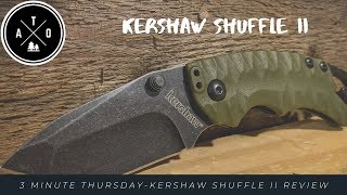 Kershaw Shuffle II Kershaw EDC Every Day Carry Pocket Knife Review [upl. by Hedda]