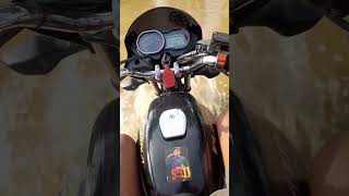 🌊Bajaj platina 110cc test ride  video 110cc ABS modified bikenewtrending shorts riderboyblog [upl. by Etnuhs]