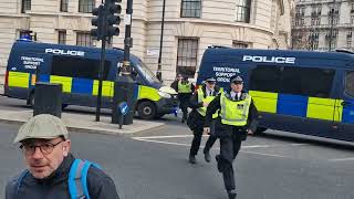 TSG POLICE STORM HORSE GUARDS SECURITY ALERT thekingsguard [upl. by Naxela]