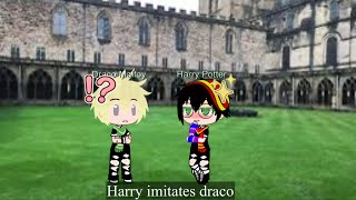 Harry Imitates Draco  Slight Harco  GC MemeTrend  Slytherin Harry AU  HP [upl. by Thorndike]