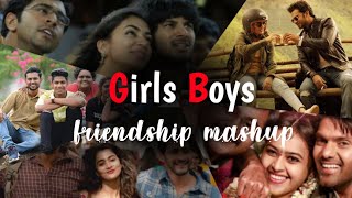 😊girls Boys friendship 💖mashup whatsapp status 😊 [upl. by Gareri750]