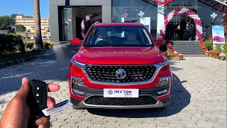 MG Hector Facelift 2021 Sharp  Diesel  1832 Lakh Rupees  Detailed WalkAround [upl. by Eihctir]