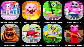 MY LITTLE BONY BARRYS PRISON RUN SHIN AMY TAPES BARRYS SPONGEBOY BARRYS BOUS REVENGE BARRYS [upl. by Notlad511]