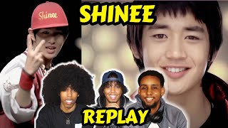 SO THIS IS SHINEE 🤯  OUR FIRST TIME WATCHING SHINEE 샤이니  REPLAY OFFICIAL MV REACTION [upl. by Eceerahs266]