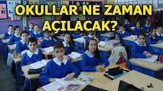 2019 Okullar Ne Zaman Açılacak [upl. by Koehler]