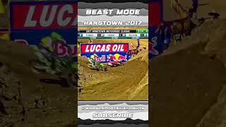 Eli Tomac Going Beast Mode Hangtown Motocross 2017 [upl. by Basso641]