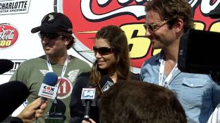 Jessica Biel Bradley Cooper and Sharlto Copley quotThe A Teamquot stars interviewMOV [upl. by Ettenom]